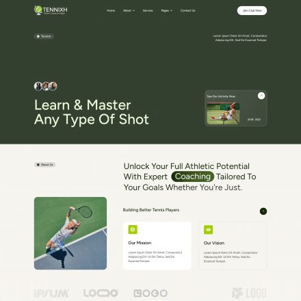 ThemeForest Tennixh