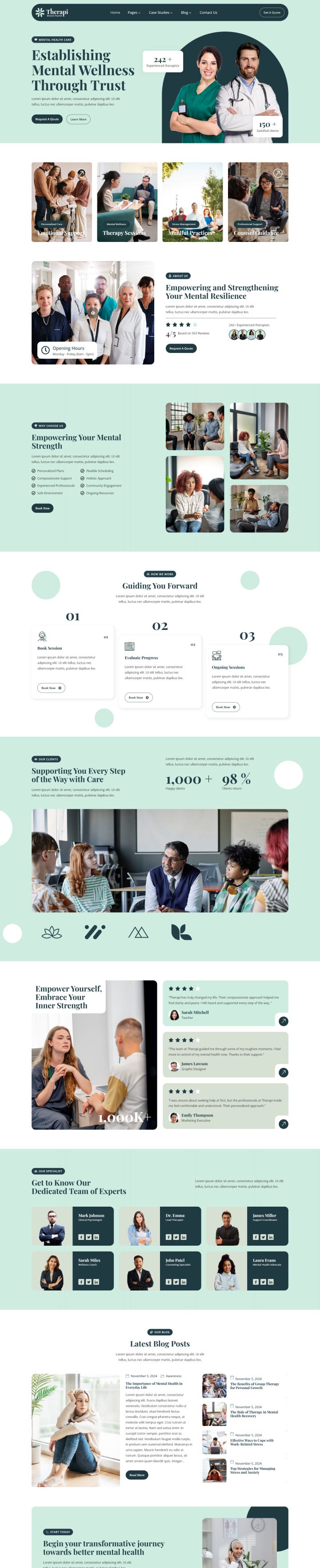 Шаблон ThemeForest Therapi WordPress шаблон ThemeForest Therapi