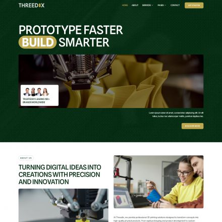 ThemeForest Threedix