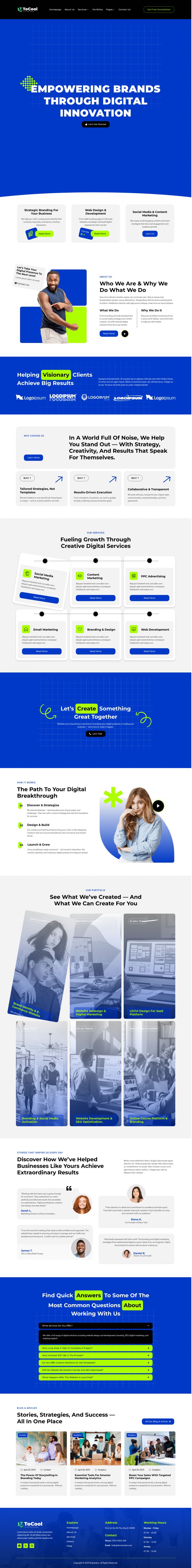WordPress шаблон ThemeForest Tocool