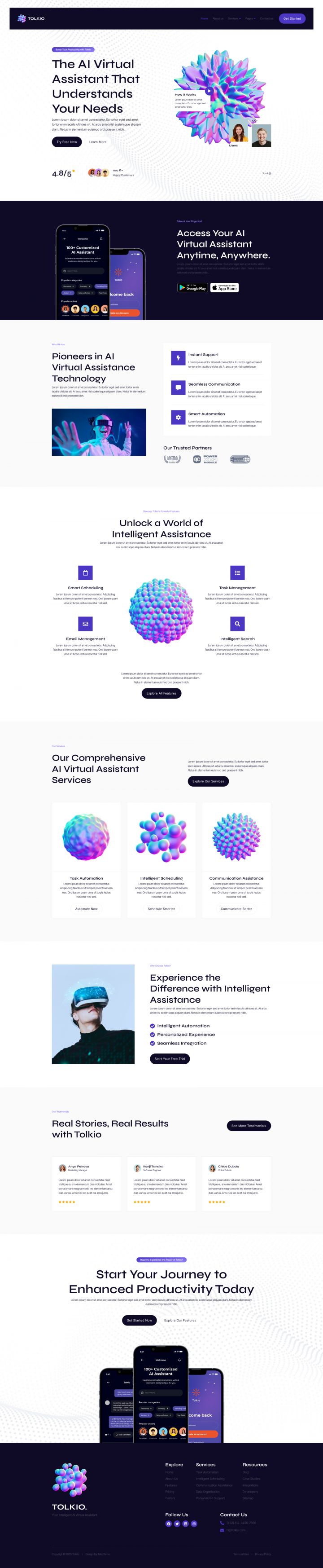 WordPress шаблон ThemeForest Tolkio