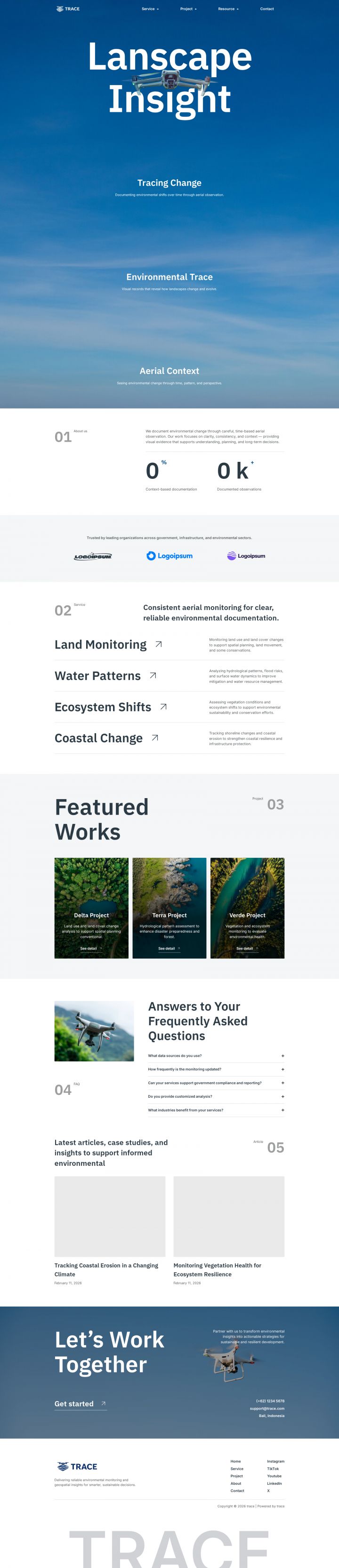 WordPress шаблон ThemeForest Trace