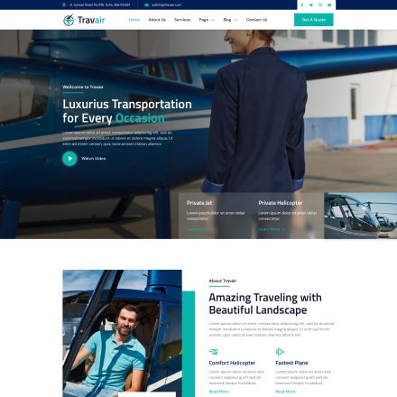 ThemeForest Travair