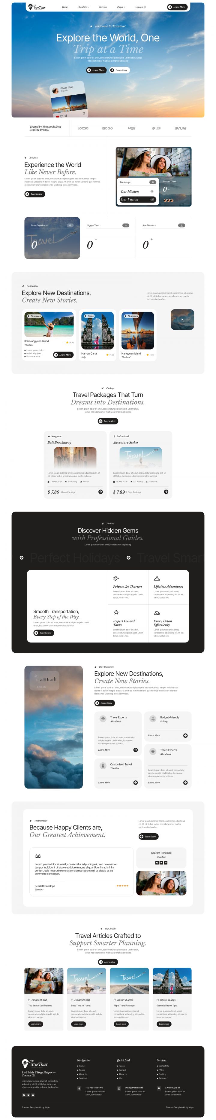 Шаблон ThemeForest Travtour WordPress шаблон ThemeForest Travtour
