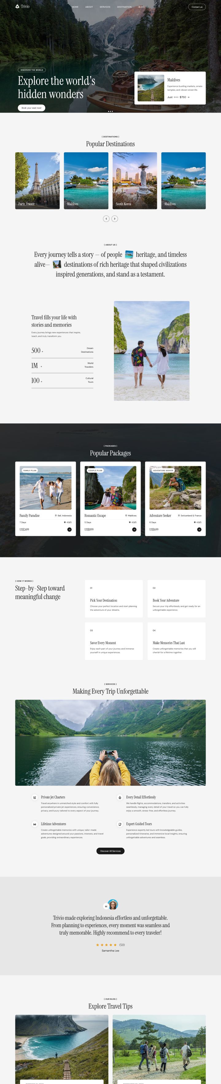 Шаблон ThemeForest Trivio WordPress шаблон ThemeForest Trivio