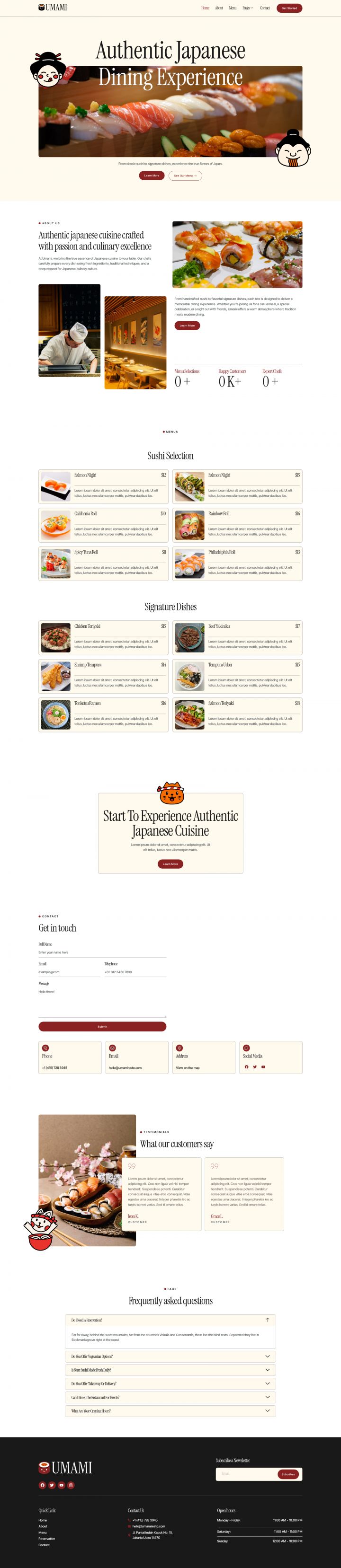 WordPress шаблон ThemeForest Umami