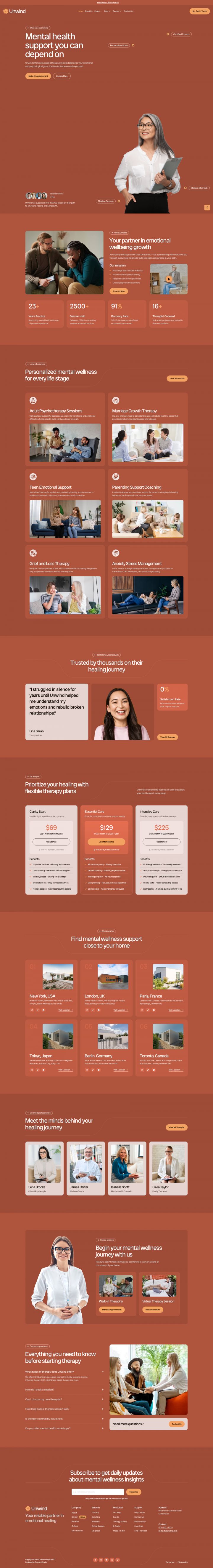 Шаблон ThemeForest Unwind WordPress шаблон ThemeForest Unwind