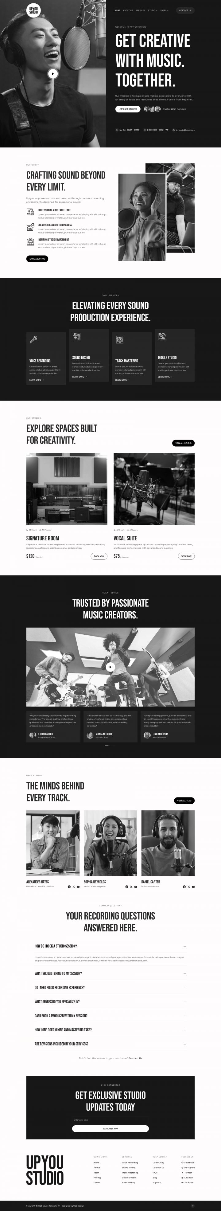 WordPress шаблон ThemeForest Upyou