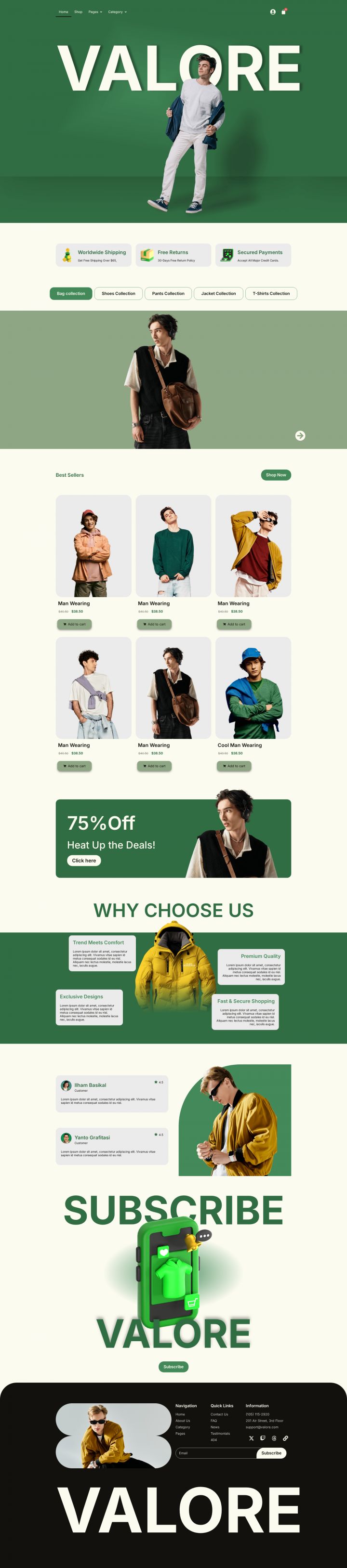 Шаблон ThemeForest Valore WordPress шаблон ThemeForest Valore