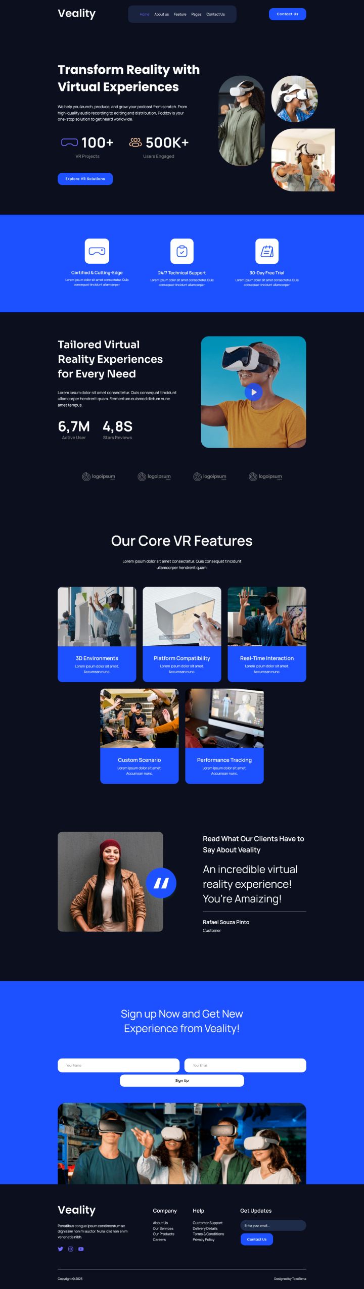 WordPress шаблон ThemeForest Veality