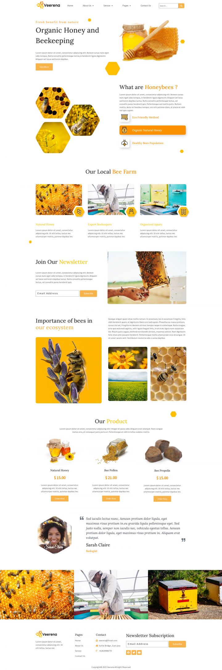 WordPress шаблон ThemeForest Veerena