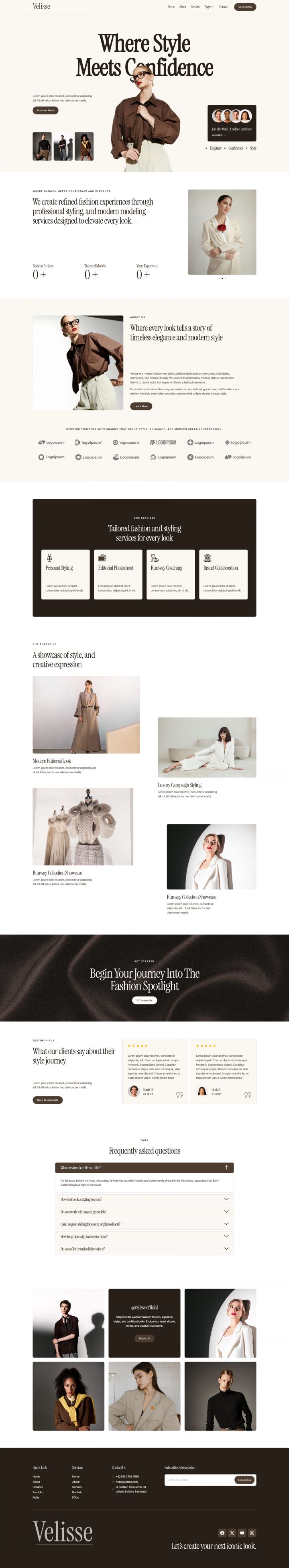 WordPress шаблон ThemeForest Velisse