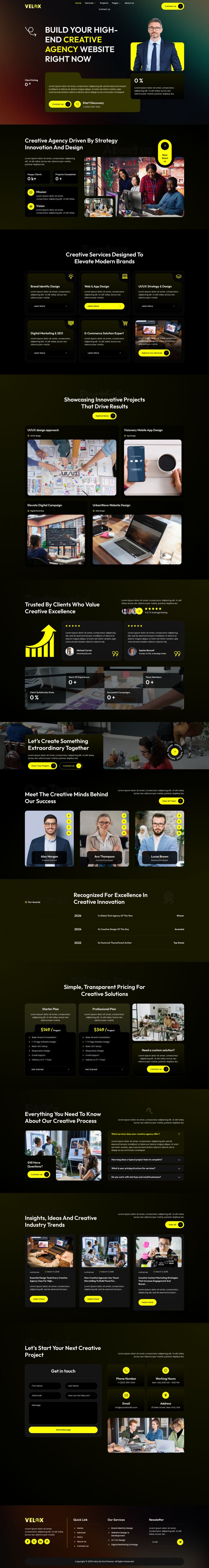 WordPress шаблон ThemeForest Velox