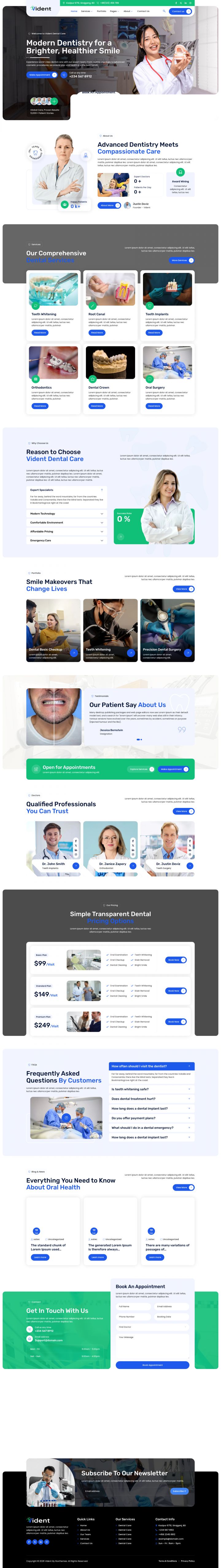 WordPress шаблон ThemeForest Vident