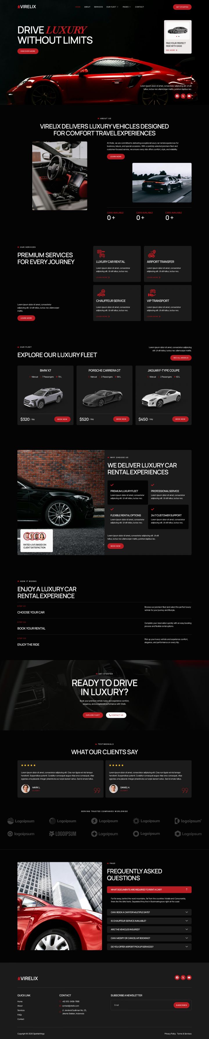 Шаблон ThemeForest Virelix WordPress шаблон ThemeForest Virelix