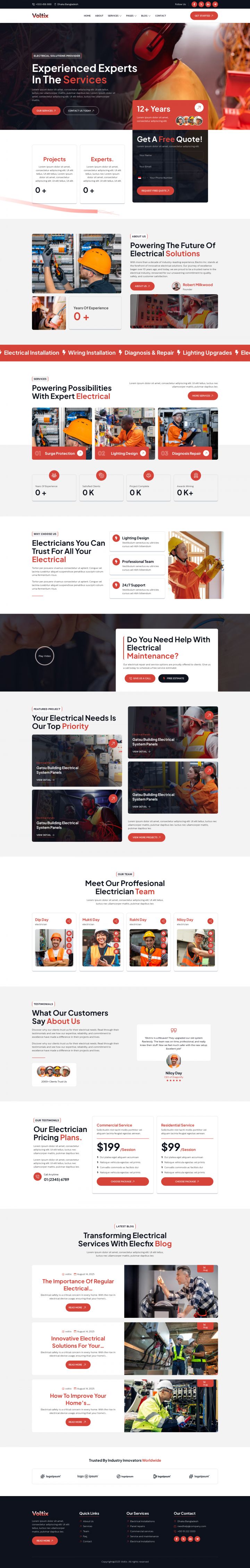 Шаблон ThemeForest Voltix WordPress шаблон ThemeForest Voltix