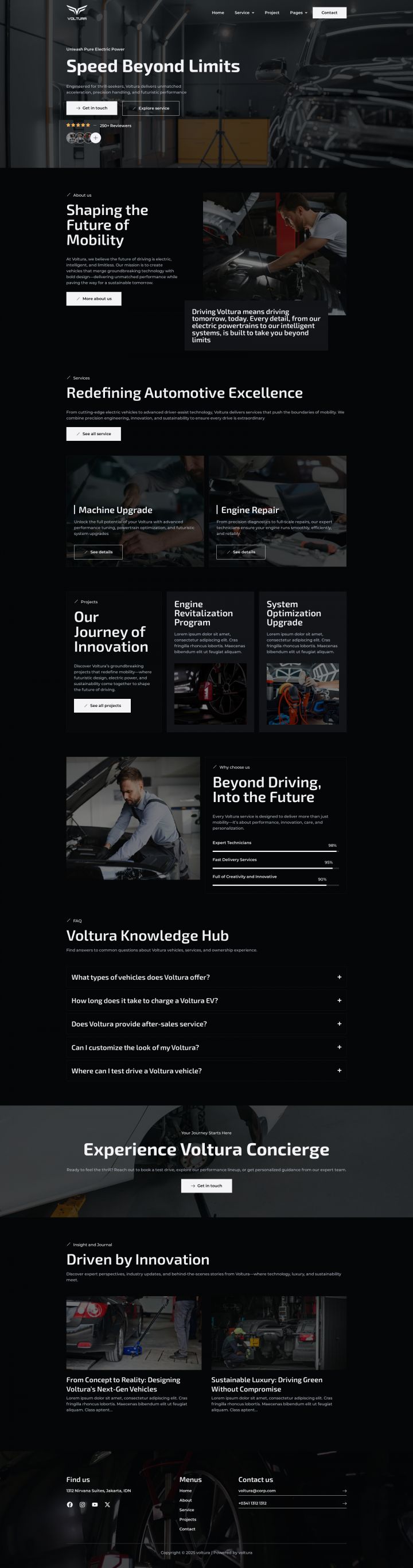 Шаблон ThemeForest Voltura WordPress шаблон ThemeForest Voltura