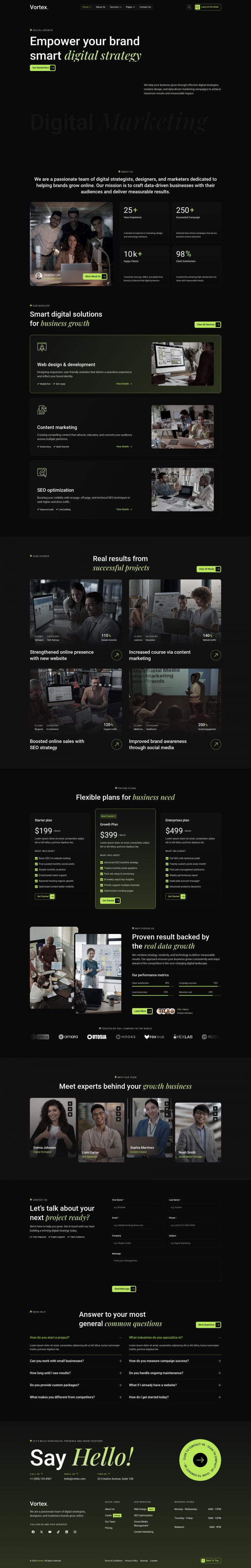 Шаблон ThemeForest Vortex WordPress шаблон ThemeForest Vortex