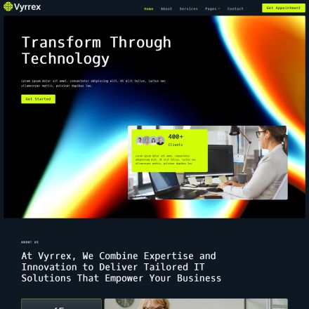 ThemeForest Vyrrex