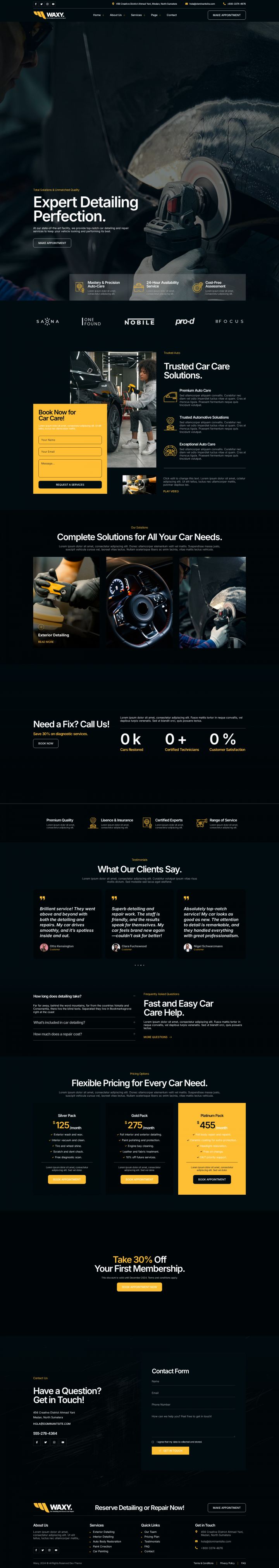 Шаблон ThemeForest Waxy WordPress шаблон ThemeForest Waxy