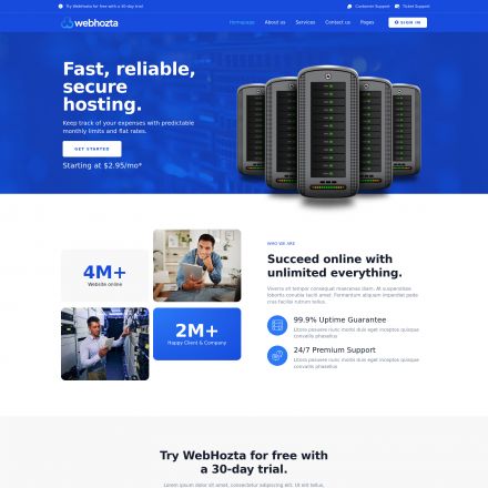 ThemeForest WebHozta
