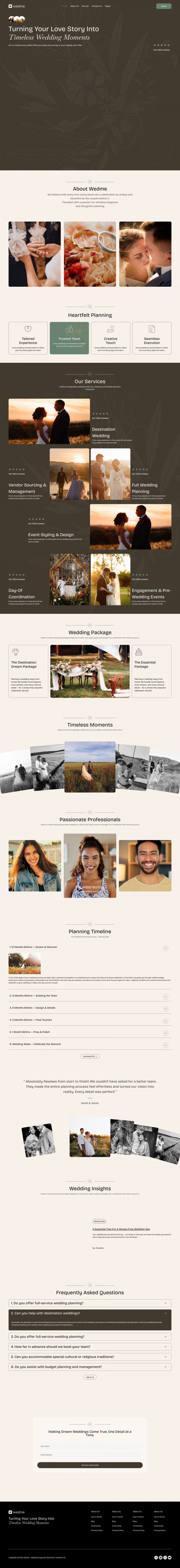 WordPress шаблон ThemeForest Wedme