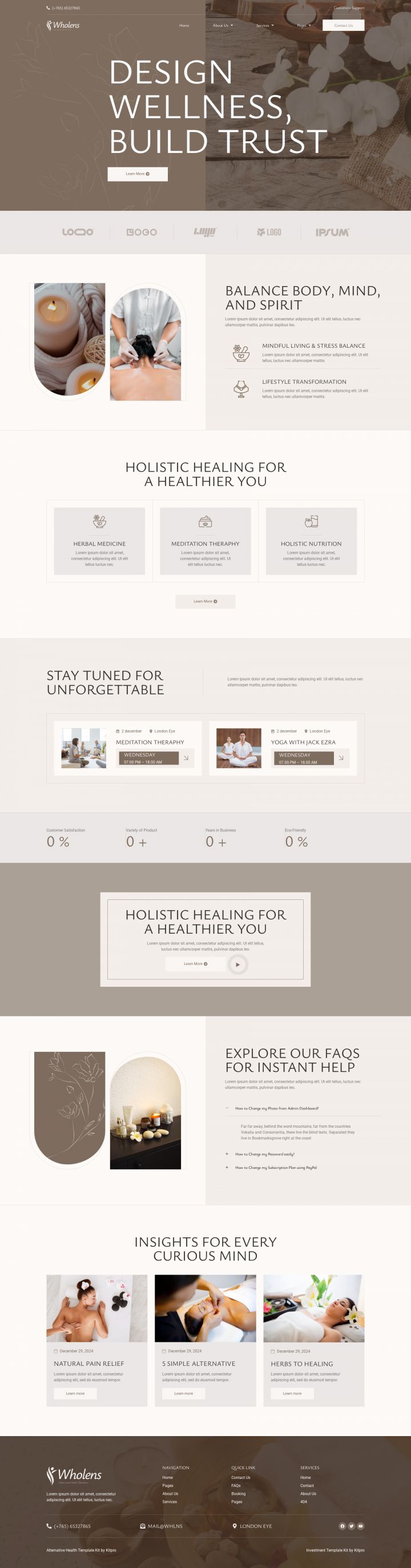 WordPress шаблон ThemeForest Wholens