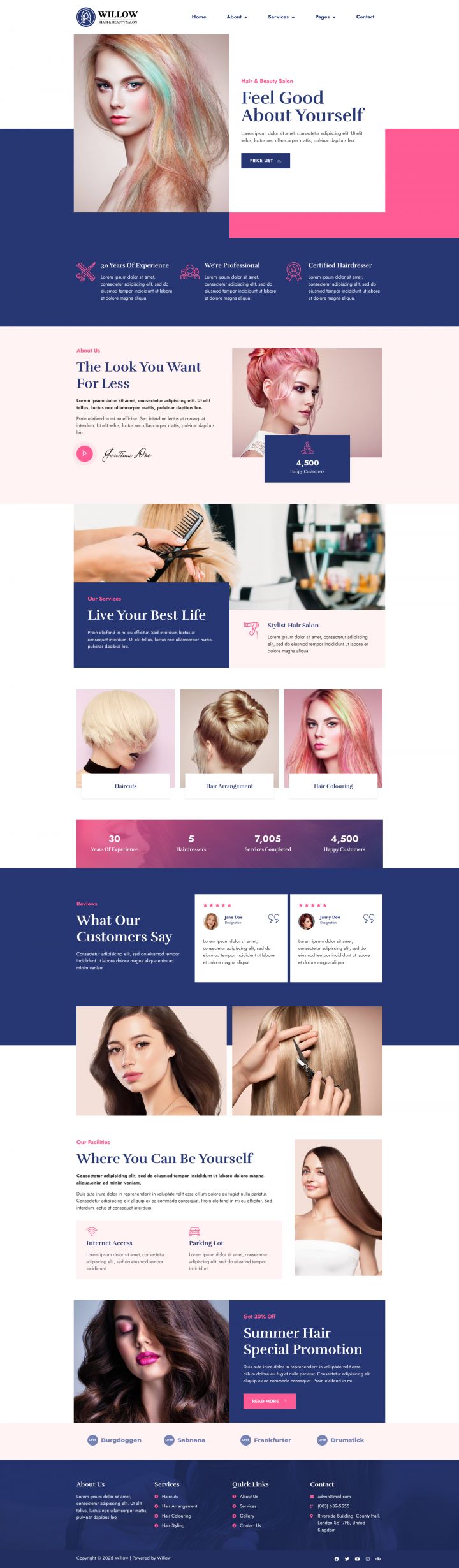 WordPress шаблон ThemeForest Willow