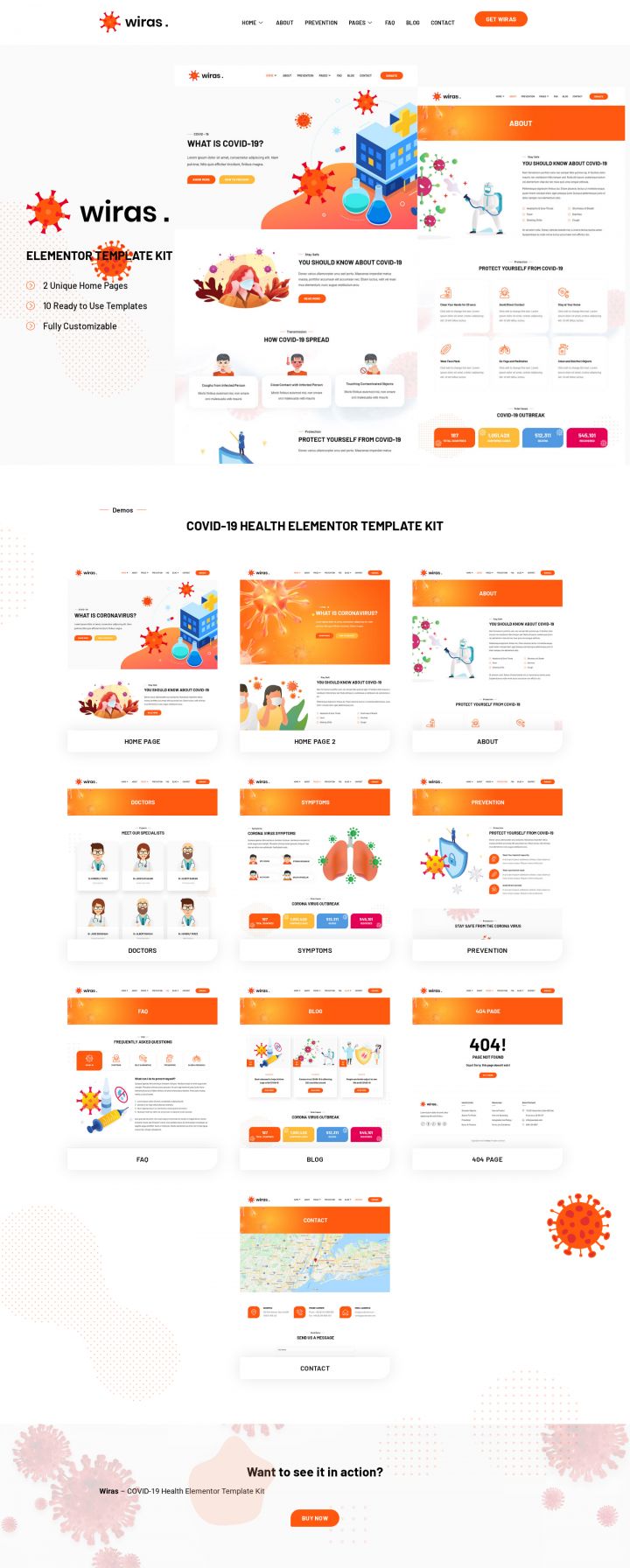 WordPress шаблон ThemeForest Wiras