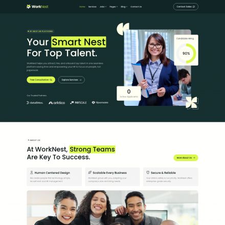 ThemeForest Worknest