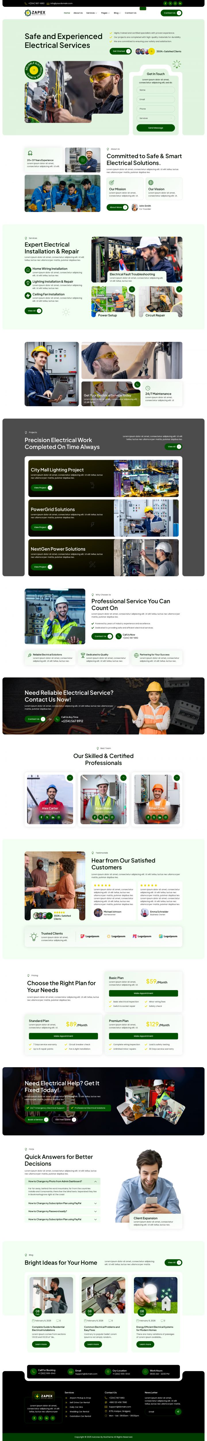 WordPress шаблон ThemeForest Zapex