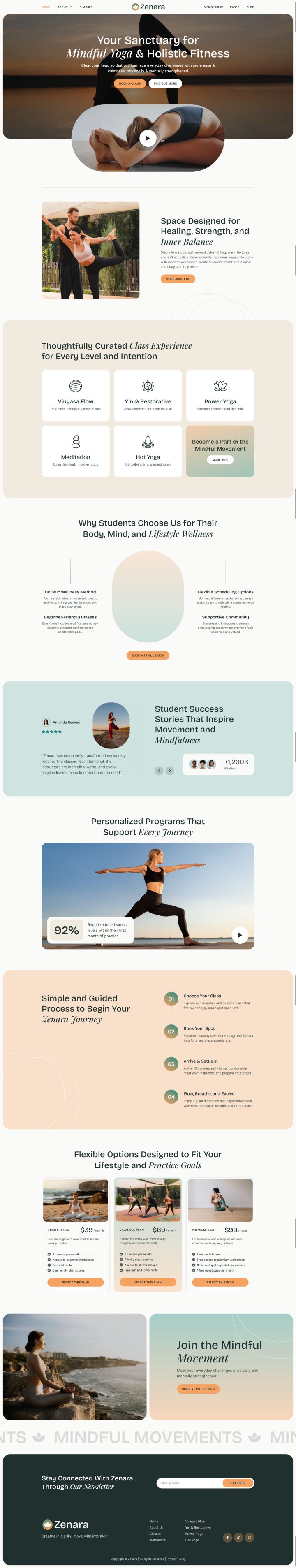 WordPress шаблон ThemeForest Zenara
