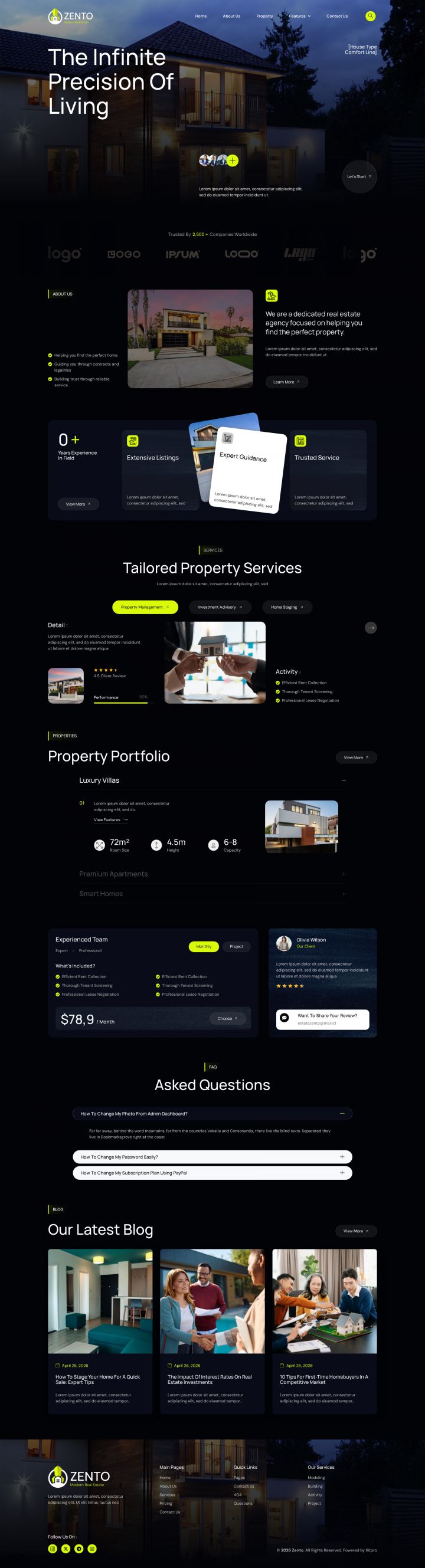 WordPress шаблон ThemeForest Zento