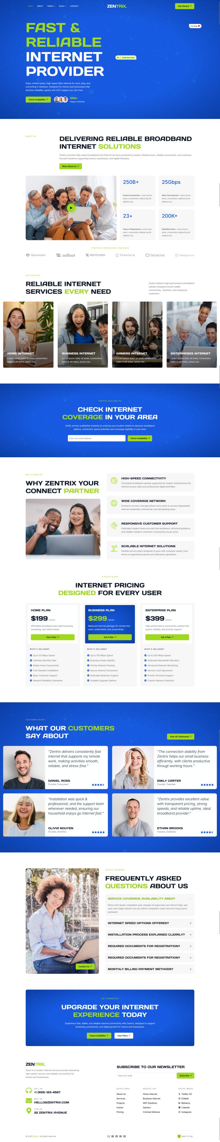 WordPress шаблон ThemeForest Zentrix