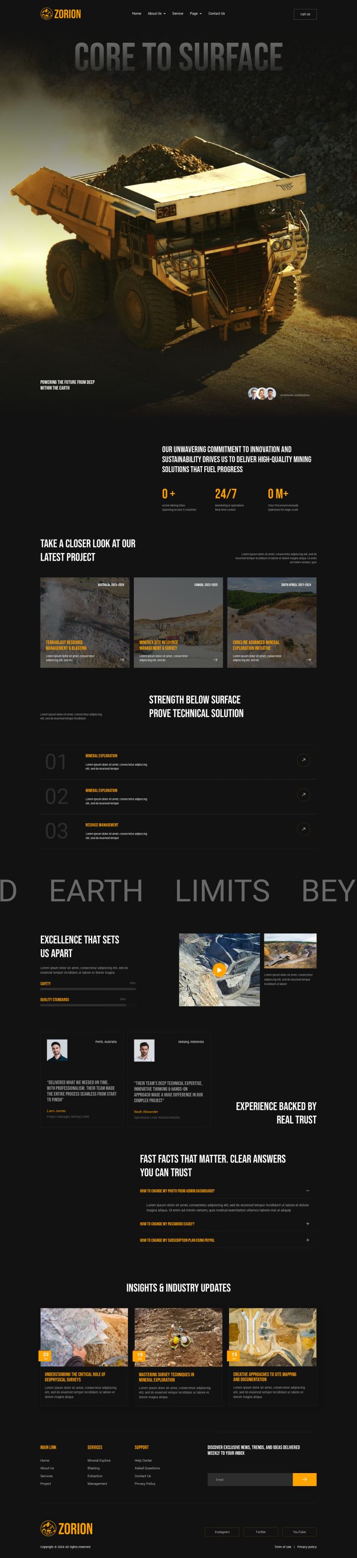WordPress шаблон ThemeForest Zorion