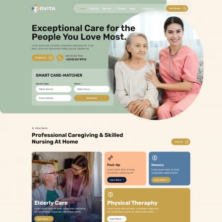 ThemeForest Zovita