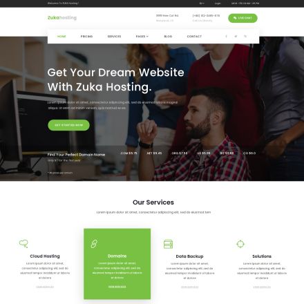 ThemeForest Zukahost