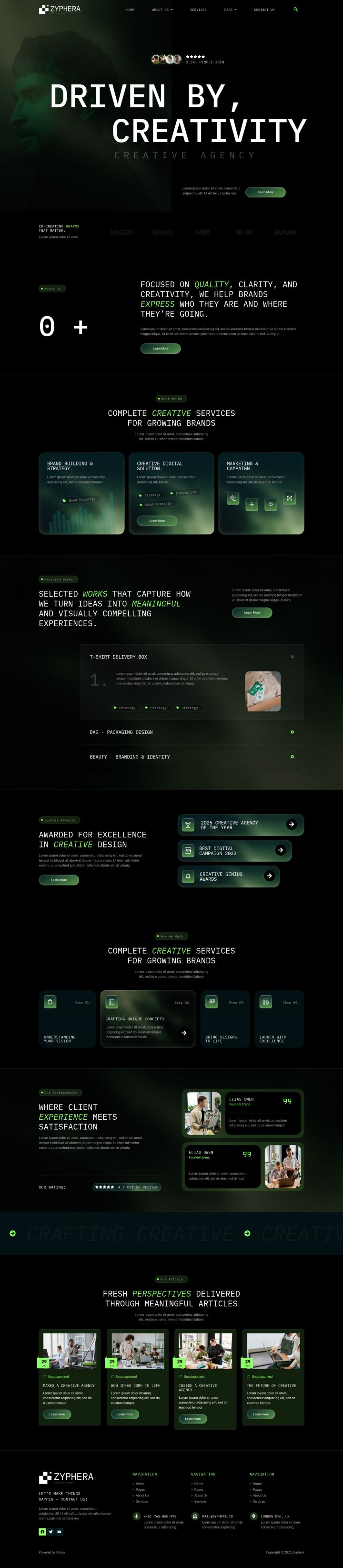 Шаблон ThemeForest Zyphera WordPress шаблон ThemeForest Zyphera