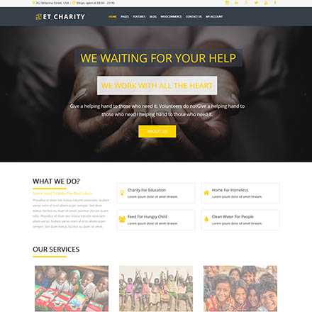 EngineTemplates Charity