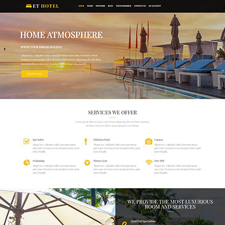 EngineTemplates Hotel