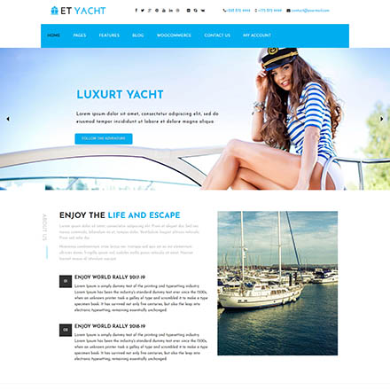 EngineTemplates Yacht