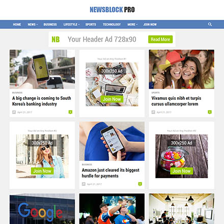 HappyThemes NewsBlock