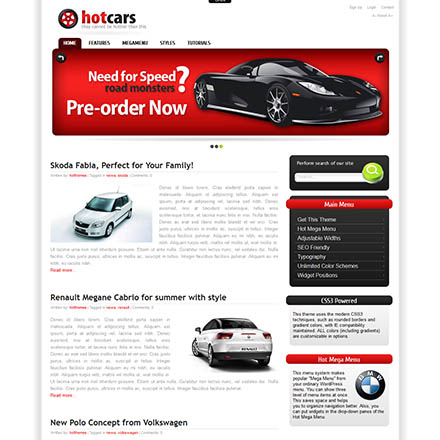 HotThemes Cars