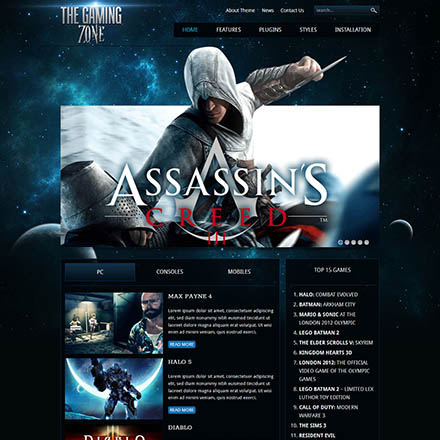 HotThemes Gaming Zone