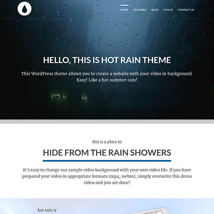 HotThemes Rain