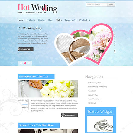 HotThemes Wedding