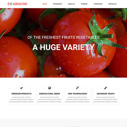 LTheme Agriculture Onepage