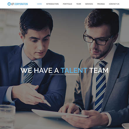 LTheme Corporation Onepage