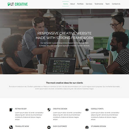 LTheme Creative Onepage