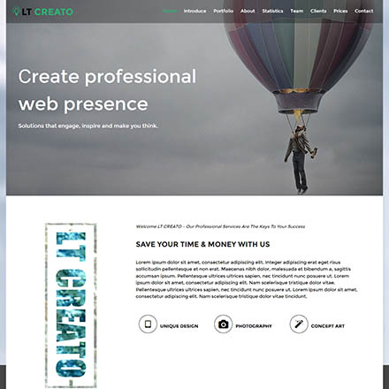 LTheme Creato Onepage